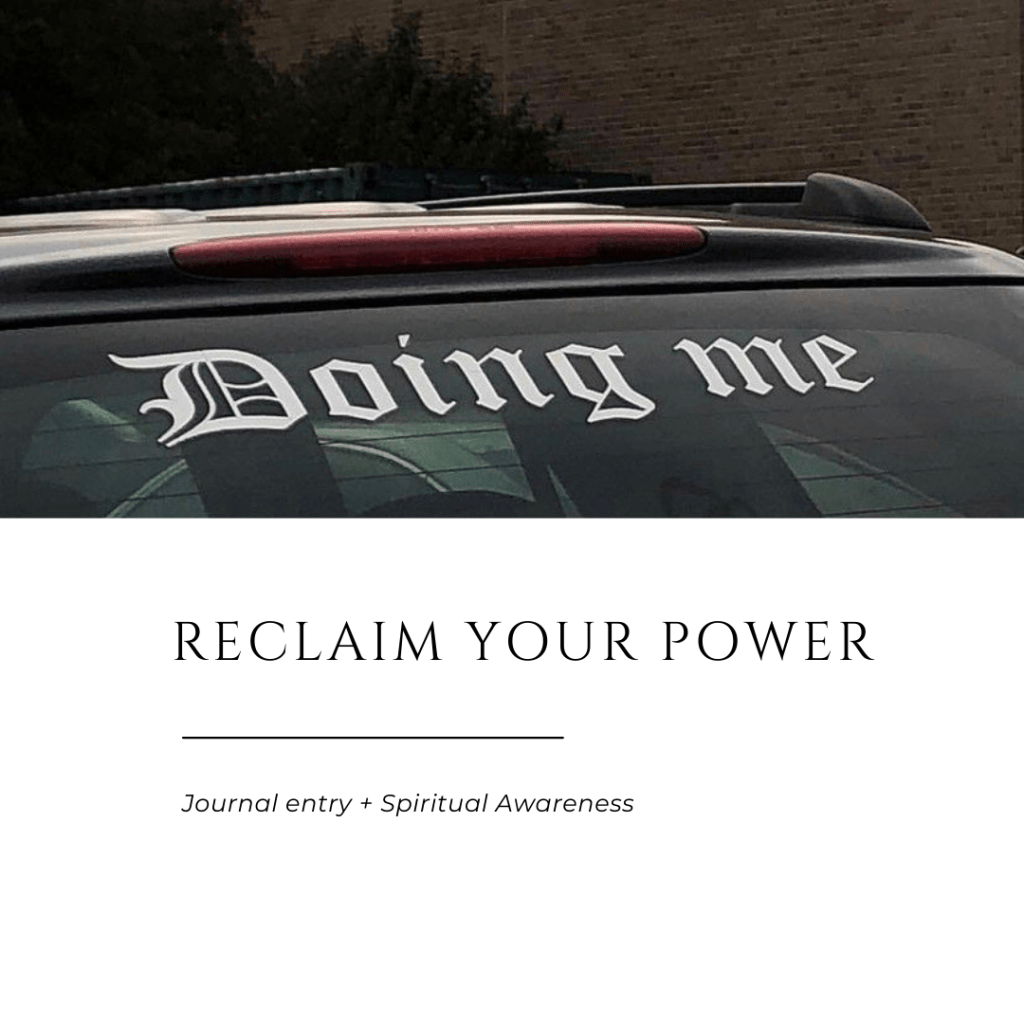 Reclaim your Power: Set The Tone
